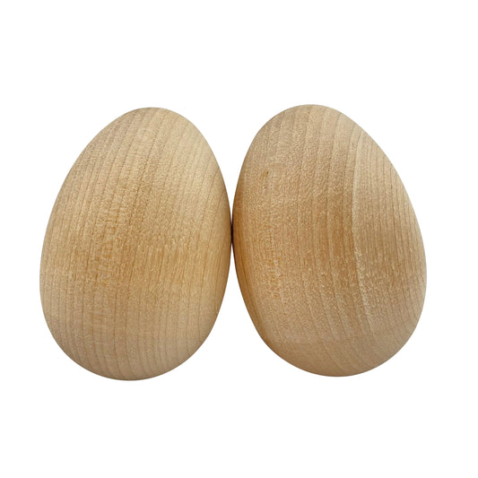 Wooden Nesting Eggs (Set of 2)