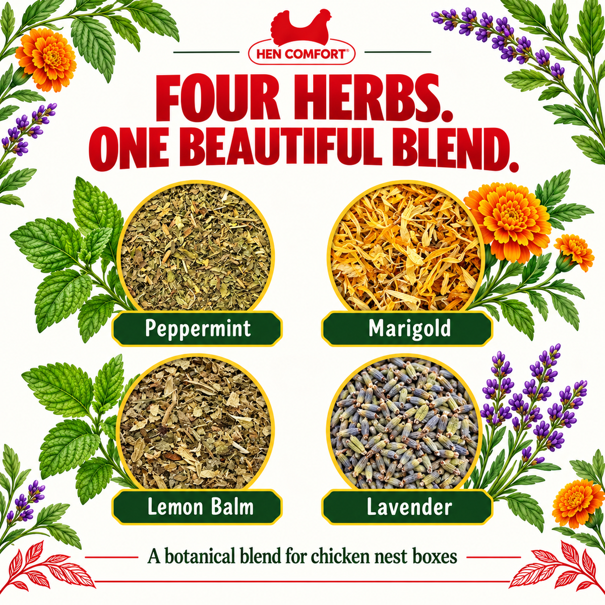 Nest Box Herb Blend 1 LB