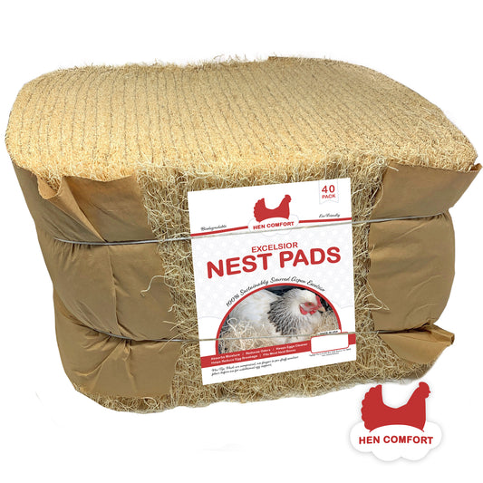 Excelsior Nest Pads - 40 Pack (Free Shipping*)