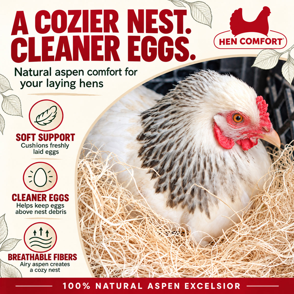 Excelsior Nesting Pads - 5 Pack