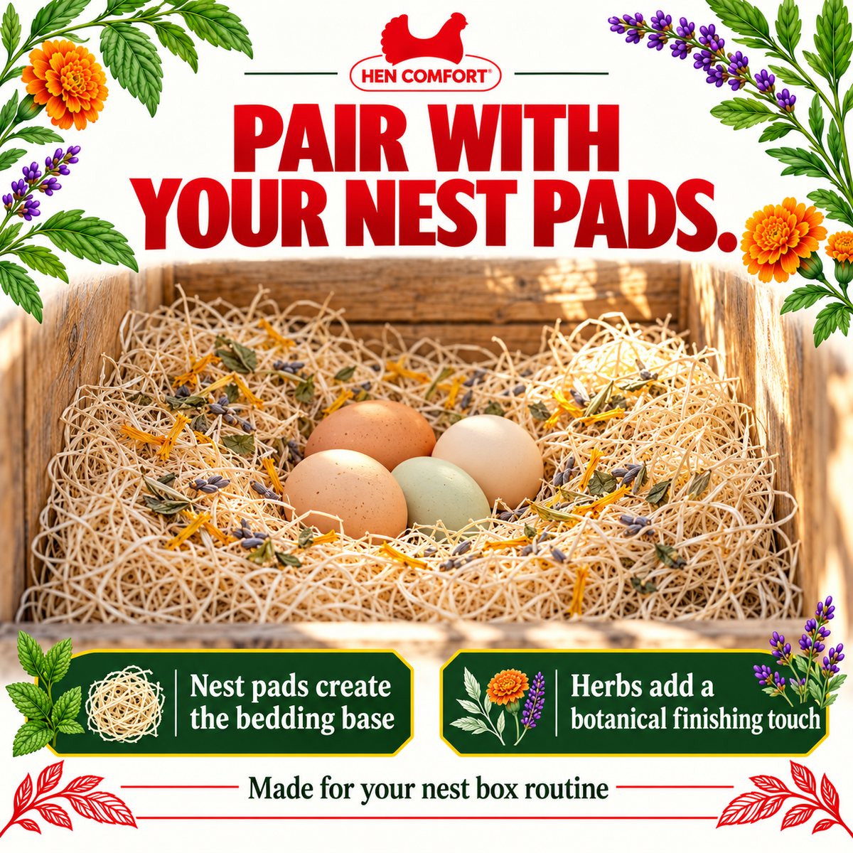 Nest Box Herb Blend 1 LB