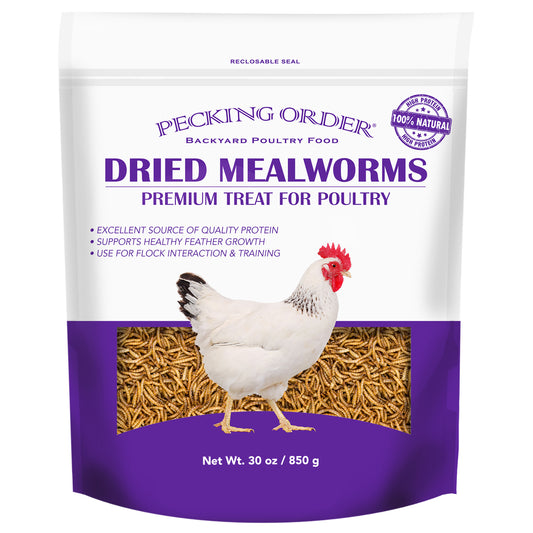 Dried Mealworms - 30oz